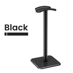 Universal Headphone Stand — Aluminum Alloy Headset Holder for Gaming & Desktop | Anti-Skid Base | Curved Silicone Cradle