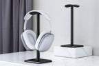 Universal Headphone Stand — Aluminum Alloy Headset Holder for Gaming & Desktop | Anti-Skid Base | Curved Silicone Cradle