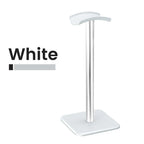 Universal Headphone Stand — Aluminum Alloy Headset Holder for Gaming & Desktop | Anti-Skid Base | Curved Silicone Cradle