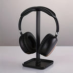 Universal Headphone Stand — Aluminum Alloy Headset Holder for Gaming & Desktop | Anti-Skid Base | Curved Silicone Cradle